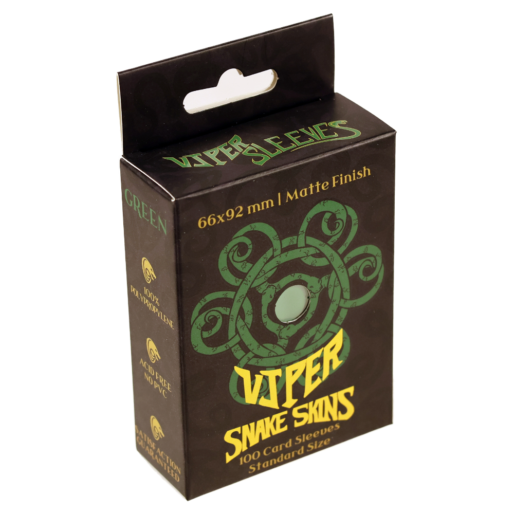 Snakeskins Green TCG Sleeves (Case of 10 Packs) - Image 3