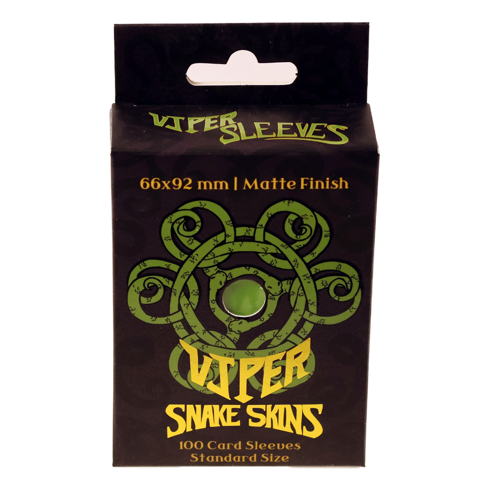 Snakeskins Lime TCG Sleeves (Case of 10 Packs) - Image 4