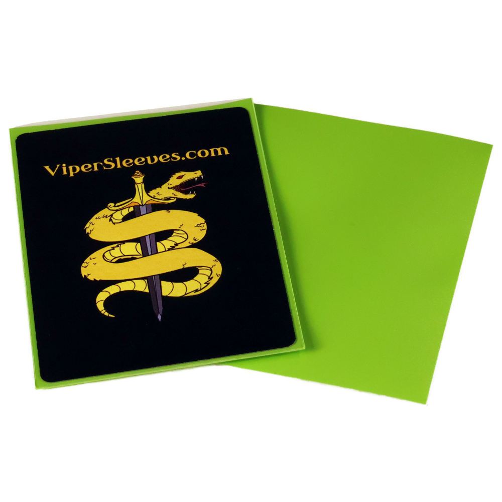 Snakeskins Lime TCG Sleeves (Case of 10 Packs) - Image 5
