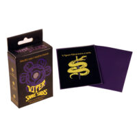 Viper Snakeskins standard size matte purple TCG card sleeves