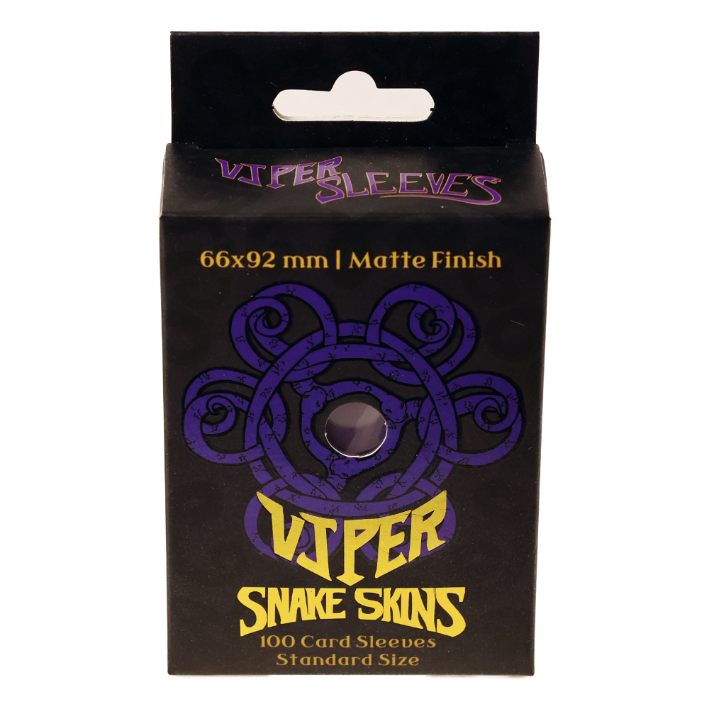 Snakeskins Purple TCG Sleeves (Case of 10 Packs) - Image 4