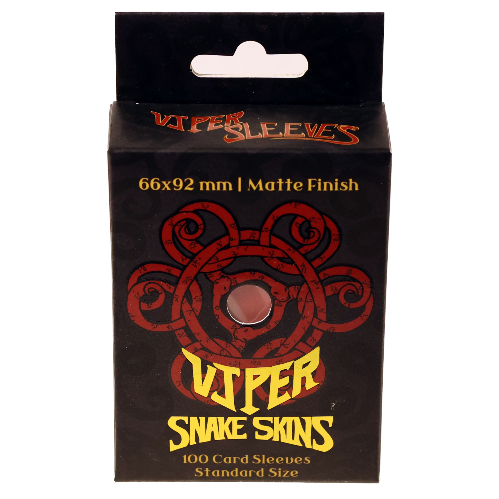 Snakeskins Red TCG Sleeves (Case of 10 Packs) - Image 4