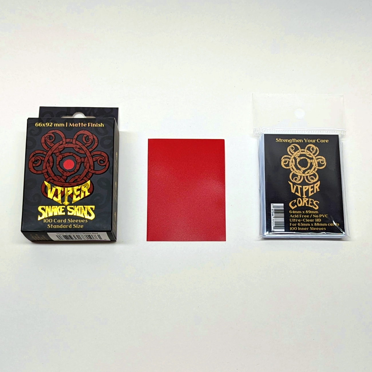 Viper Sleeves red double sleeve kit