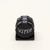 Gray Viper Life Counter with magnetic two-wheel design for TCG games