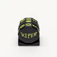 Lime Viper Life Counter with magnetic two-wheel design for TCG games