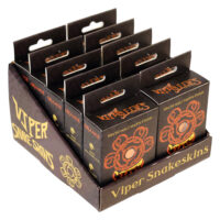 Snakeskins Orange TCG Sleeves (Case of 10 Packs)
