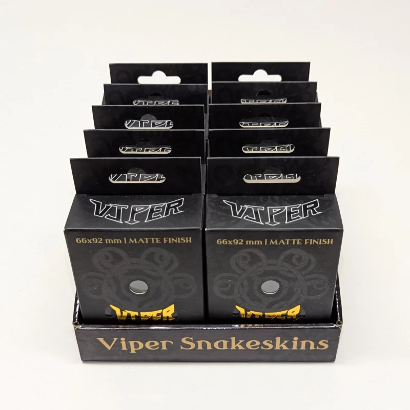 Snakeskins Black TCG Sleeves (Case of 10 Packs) - Image 2