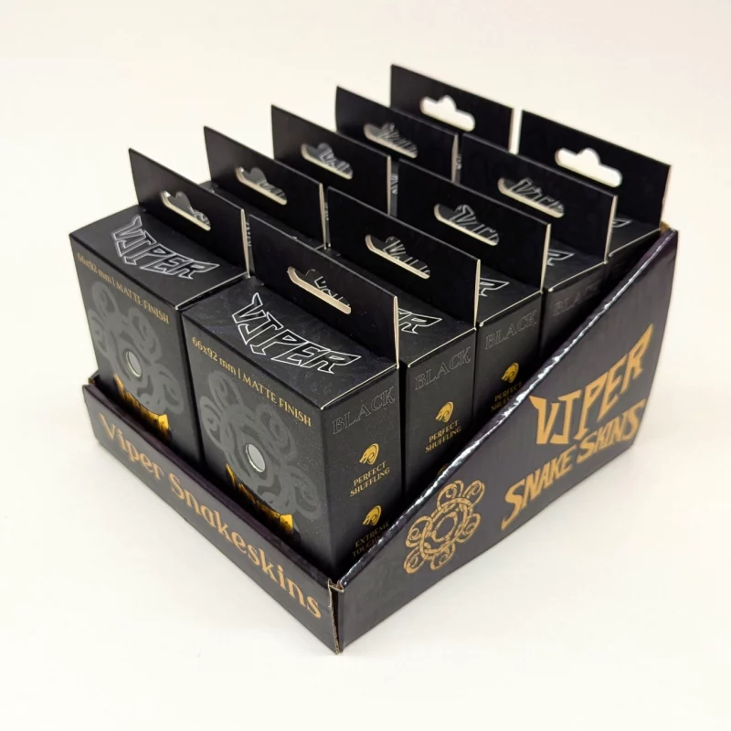 Snakeskins Black TCG Sleeves (Case of 10 Packs) - Image 3