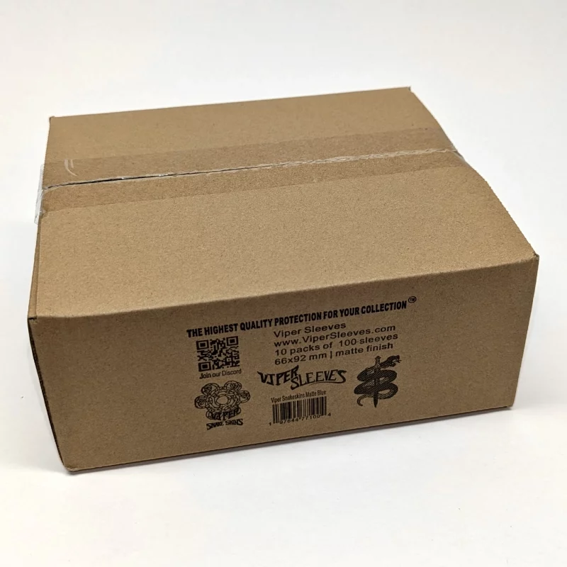 Snakeskins Blue TCG Sleeves (Case of 10 Packs) - Image 6