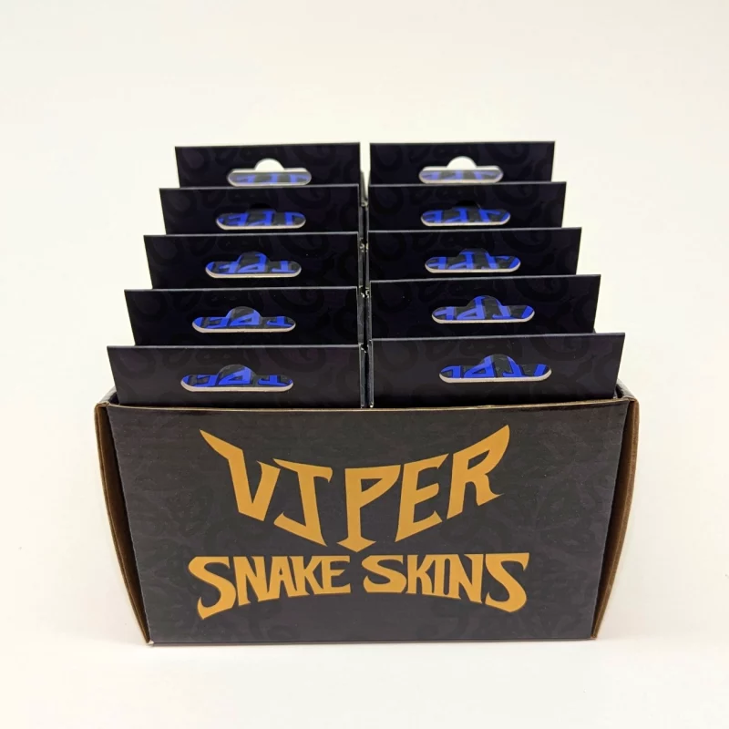 Snakeskins Blue TCG Sleeves (Case of 10 Packs) - Image 5