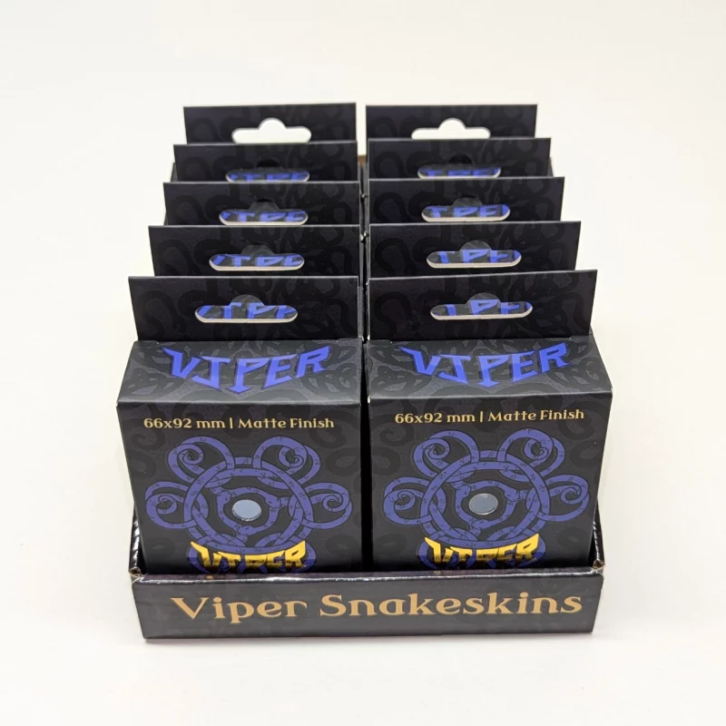Snakeskins Blue TCG Sleeves (Case of 10 Packs) - Image 3