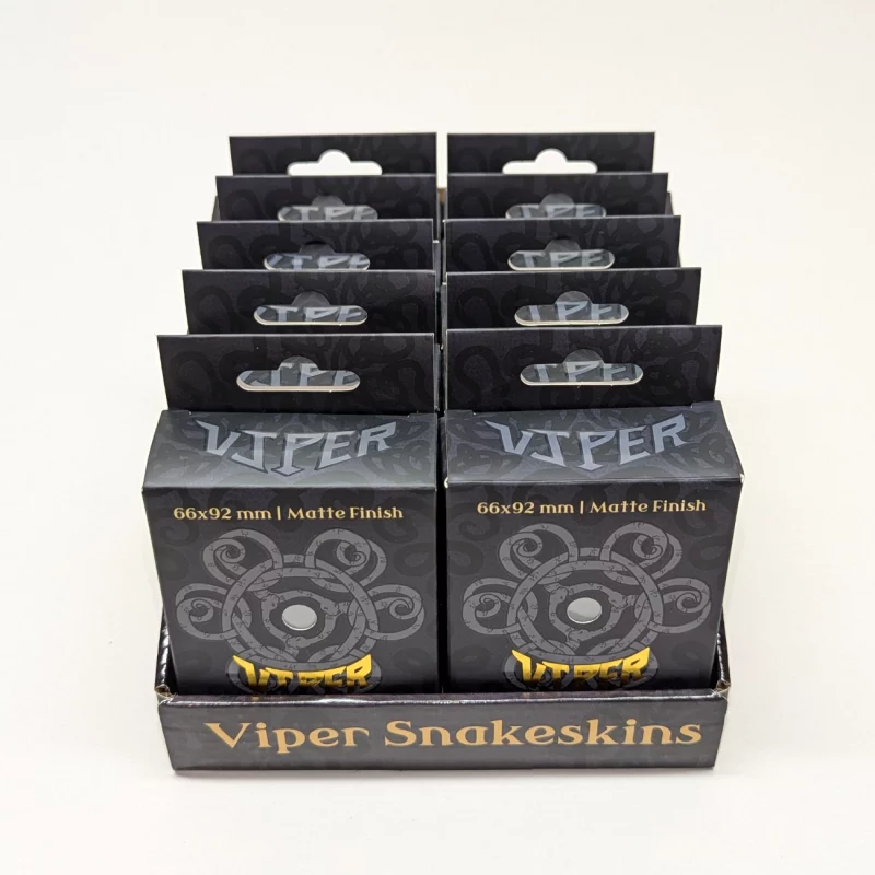 Snakeskins Gray TCG Sleeves (Case of 10 Packs) - Image 4