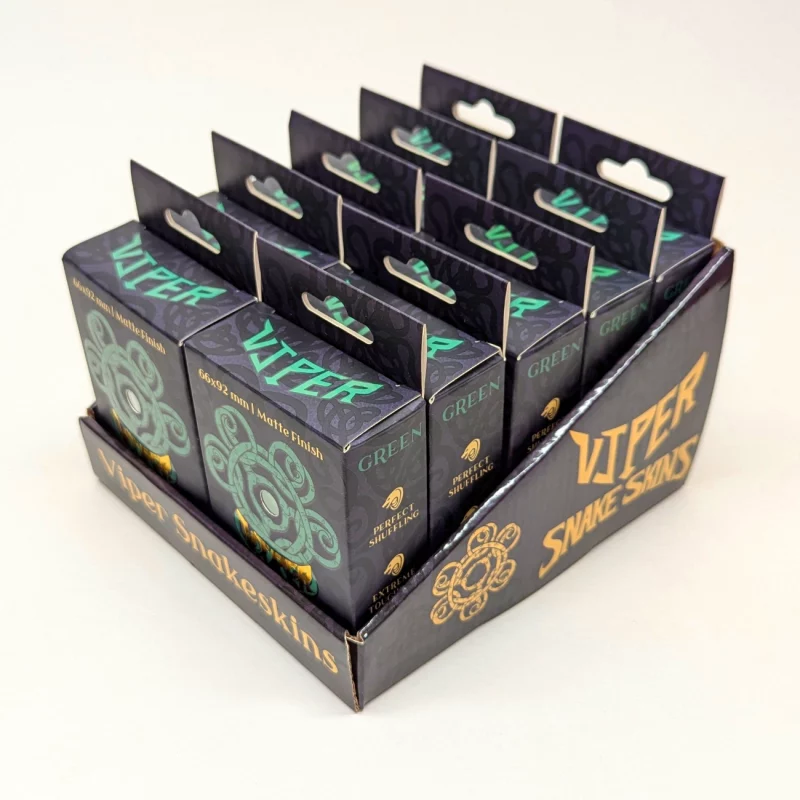 Snakeskins Green TCG Sleeves (Case of 10 Packs) - Image 3