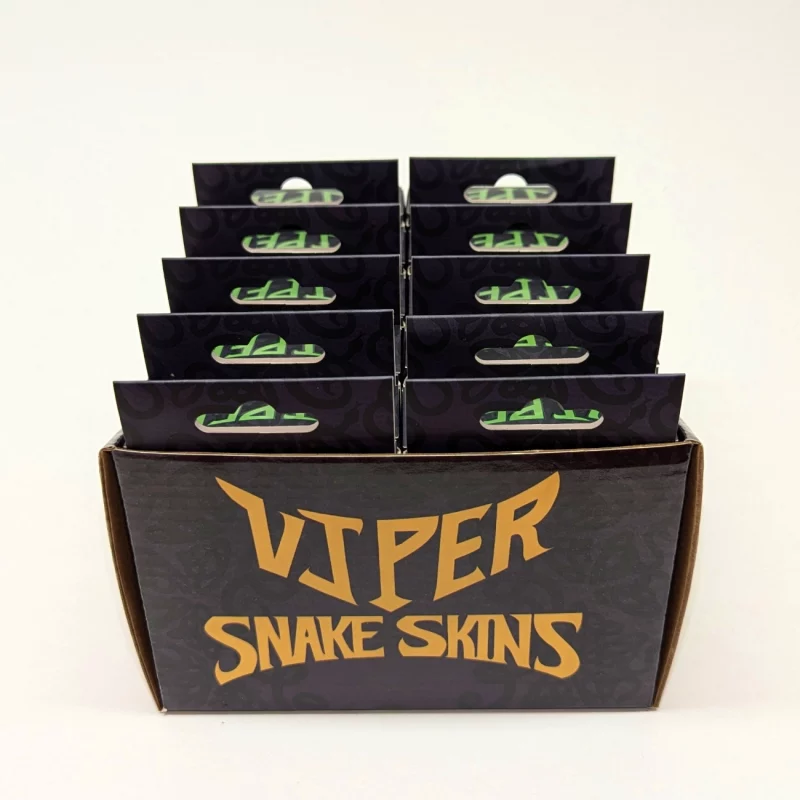 Snakeskins Lime TCG Sleeves (Case of 10 Packs) - Image 5