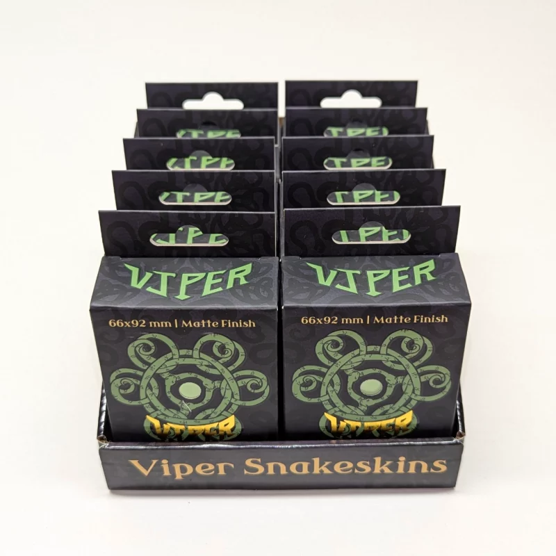 Snakeskins Lime TCG Sleeves (Case of 10 Packs) - Image 4