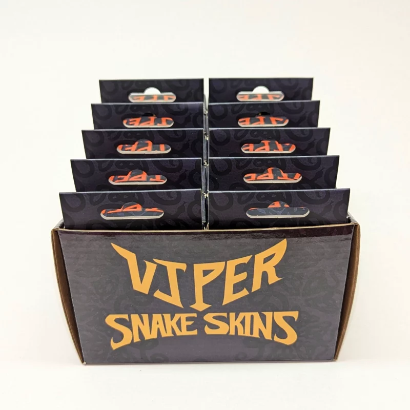 Snakeskins Orange TCG Sleeves (Case of 10 Packs) - Image 5
