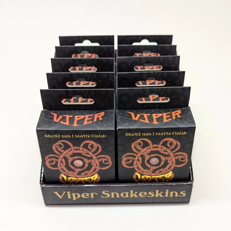 Snakeskins Orange TCG Sleeves (Case of 10 Packs) - Image 4