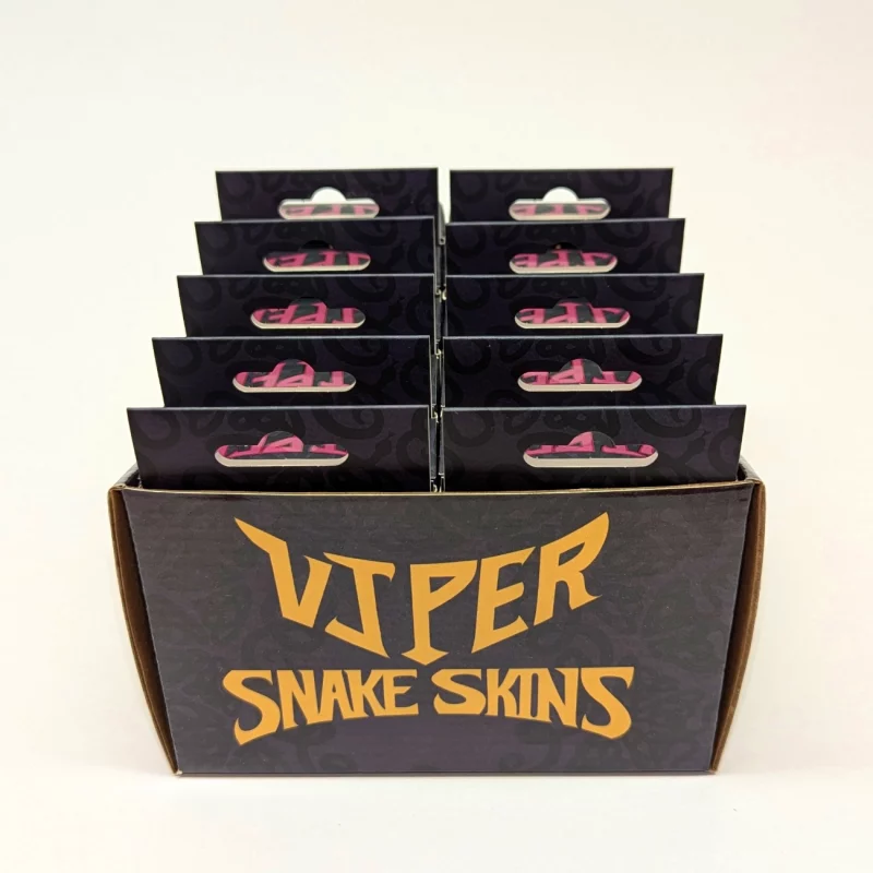 Snakeskins Pink TCG Sleeves (Case of 10 Packs) - Image 5