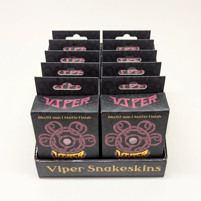 Snakeskins Pink TCG Sleeves (Case of 10 Packs) - Image 4