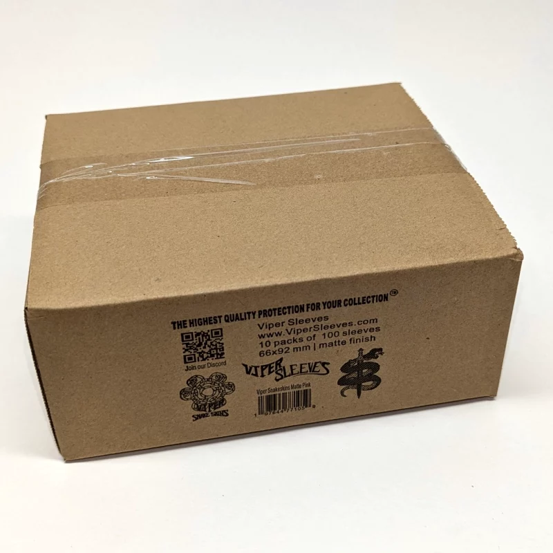 Snakeskins Pink TCG Sleeves (Case of 10 Packs) - Image 6