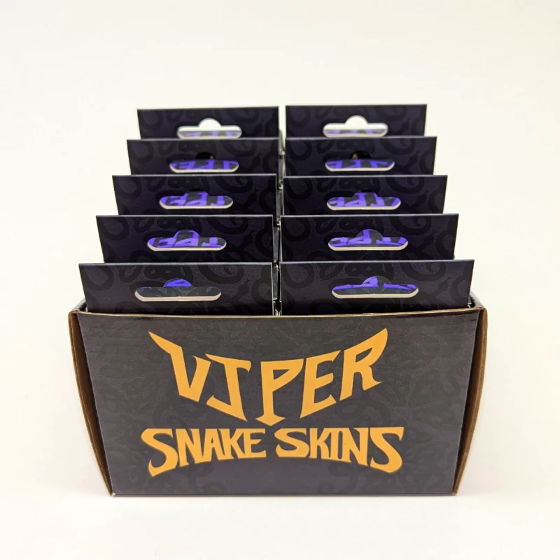 Snakeskins Purple TCG Sleeves (Case of 10 Packs) - Image 5