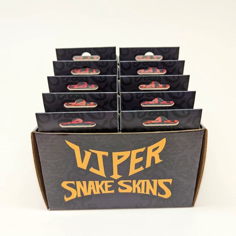 Snakeskins Red TCG Sleeves (Case of 10 Packs) - Image 5