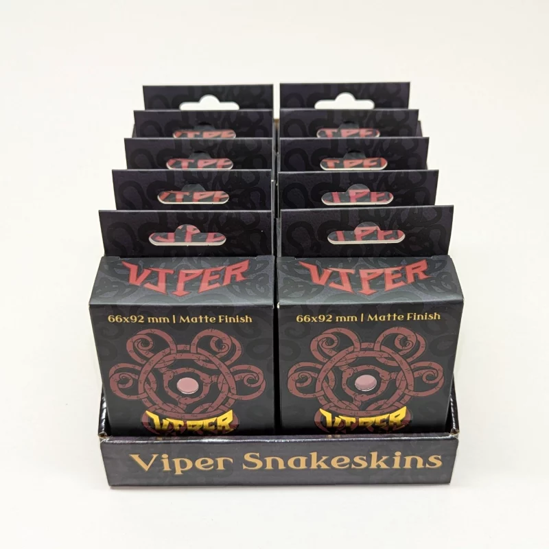 Snakeskins Red TCG Sleeves (Case of 10 Packs) - Image 3