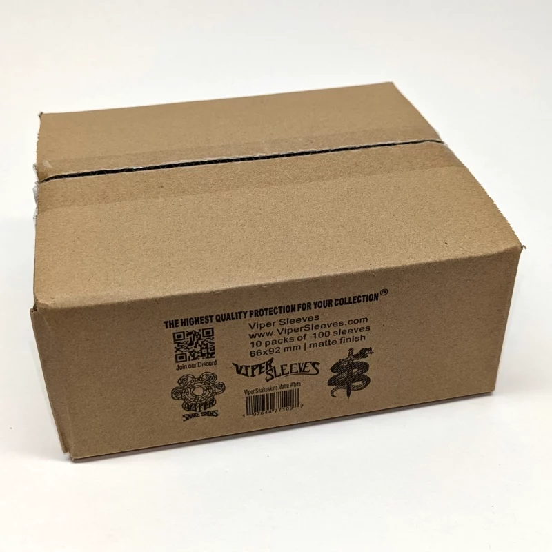 Snakeskins White TCG Sleeves (Case of 10 Packs) - Image 6
