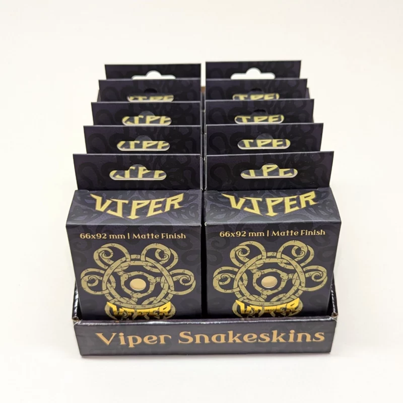 Snakeskins Yellow TCG Sleeves (Case of 10 Packs) - Image 4