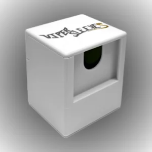 White Viper Crucible Deck Box with dice tray and commander slot