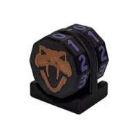 Copperhead Life Counter – Black with Purple Numbers