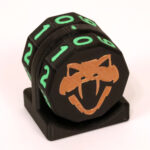 Copperhead Life Counter – Black with Neon Green Numbers