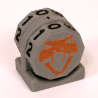 Copperhead Life Counter – Gray with Black Numbers
