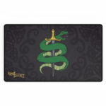 Viper Sleeves TCG Playmat – Green Snake & Sword Design