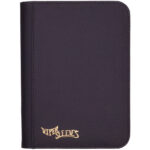 Viper Zip Binder – Onyx Black - 4-pocket standard size