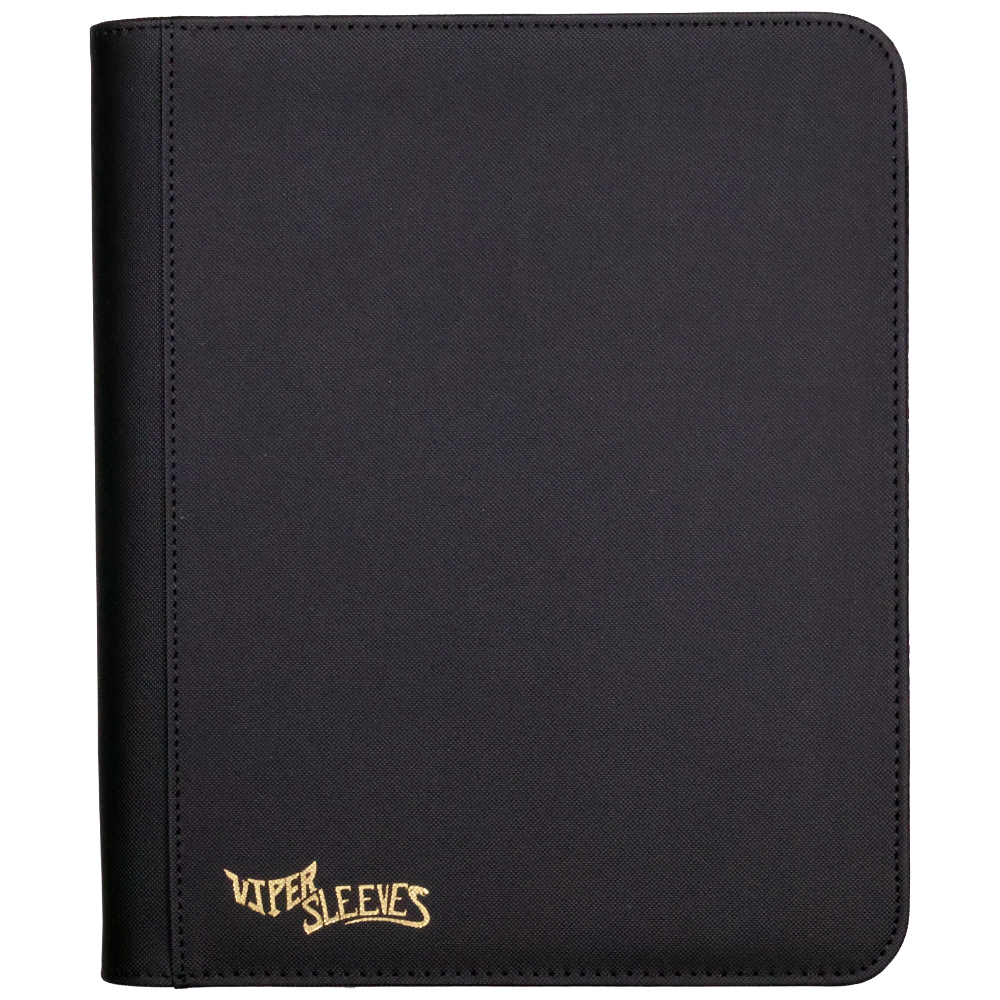 Onyx Black Viper Toploader Binder