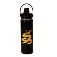 Viper Sleeves 20 oz insulated tumbler with Snake & Sword artwork