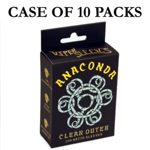 Case of 10 packs of Anaconda Outer Sleeves by Viper Sleeves