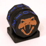 Copperhead Life Counter – Black with Blue Numbers