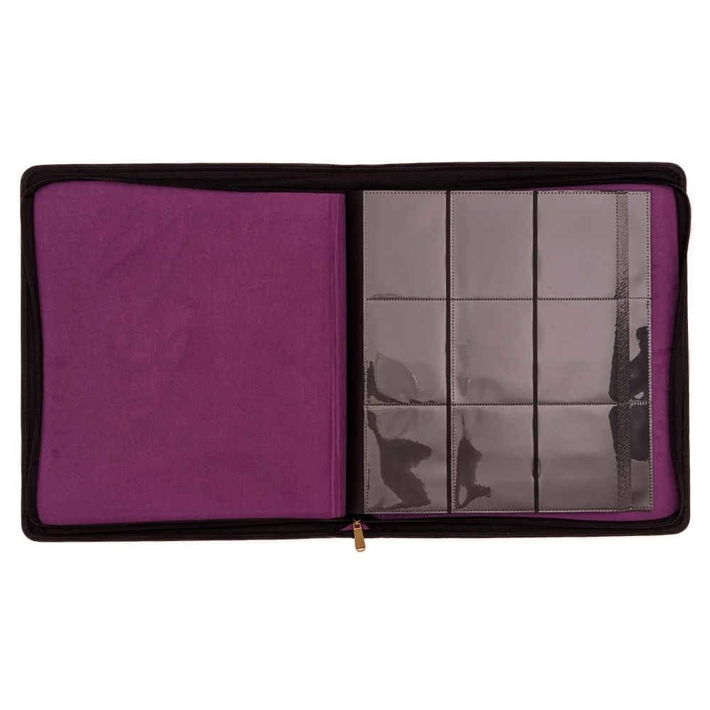Shadow Purple Viper Toploader Binder – 9-Pocket - Image 7