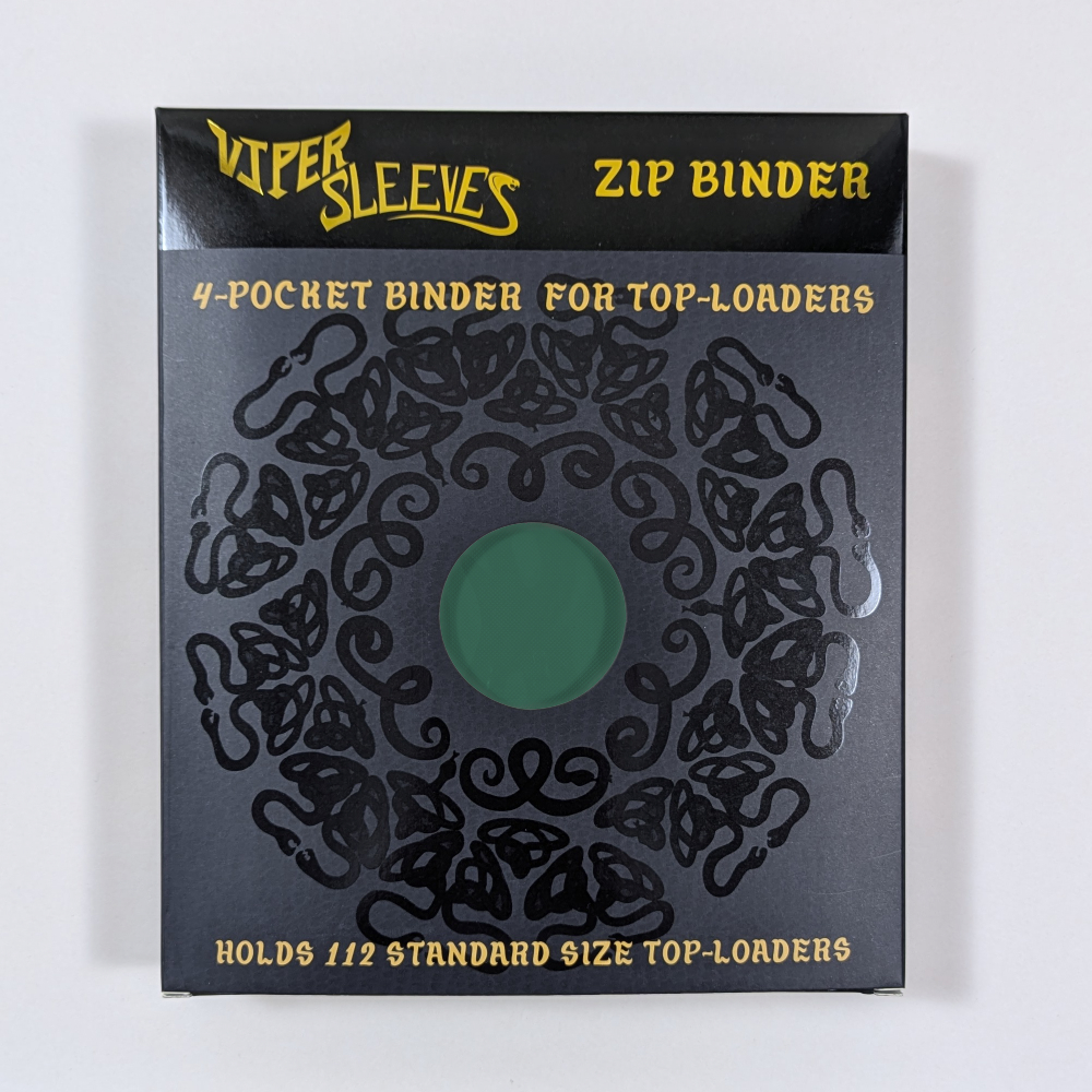 Forest Green Viper Toploader Binder – 4-Pocket - Image 6