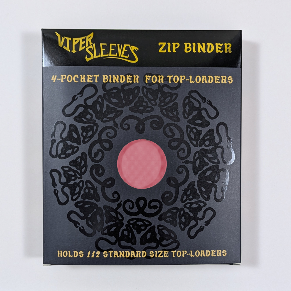 Sakura Pink Viper Toploader Binder – 4-Pocket - Image 6