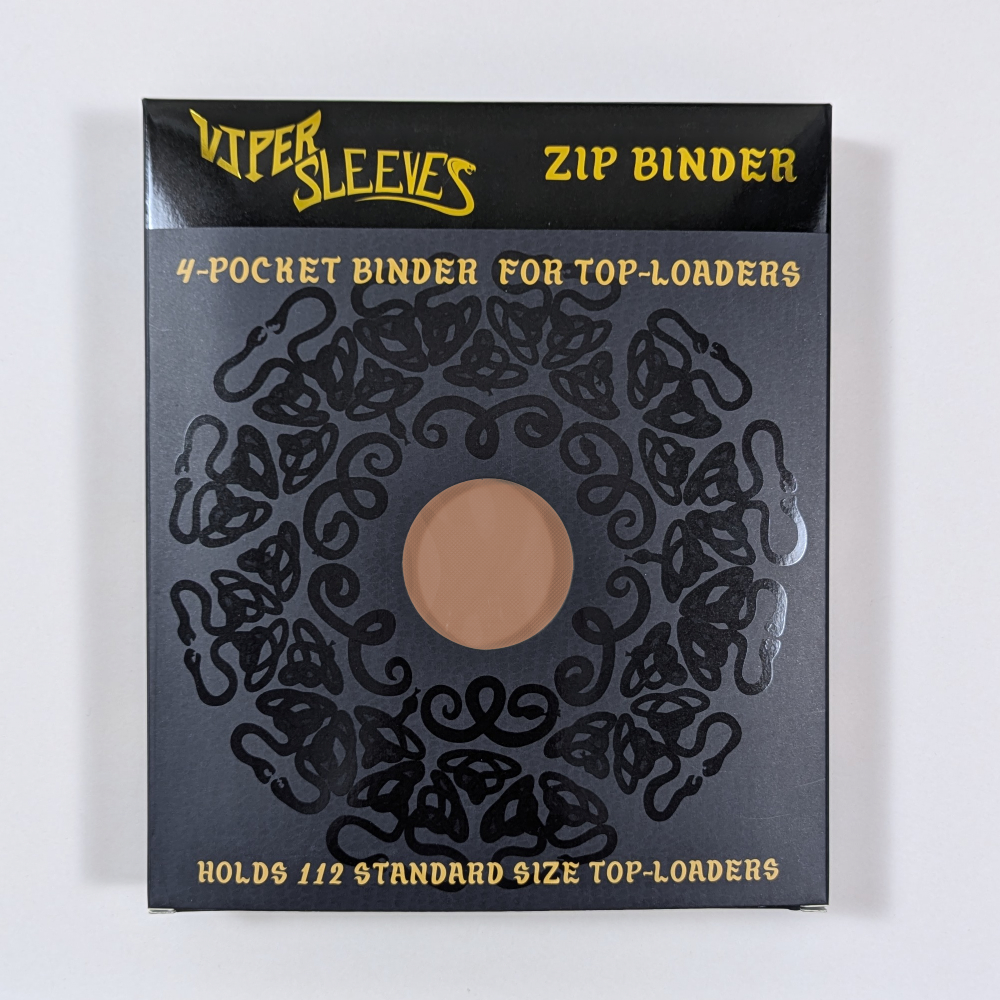 Desert Tan Viper Toploader Binder – 4-Pocket - Image 6
