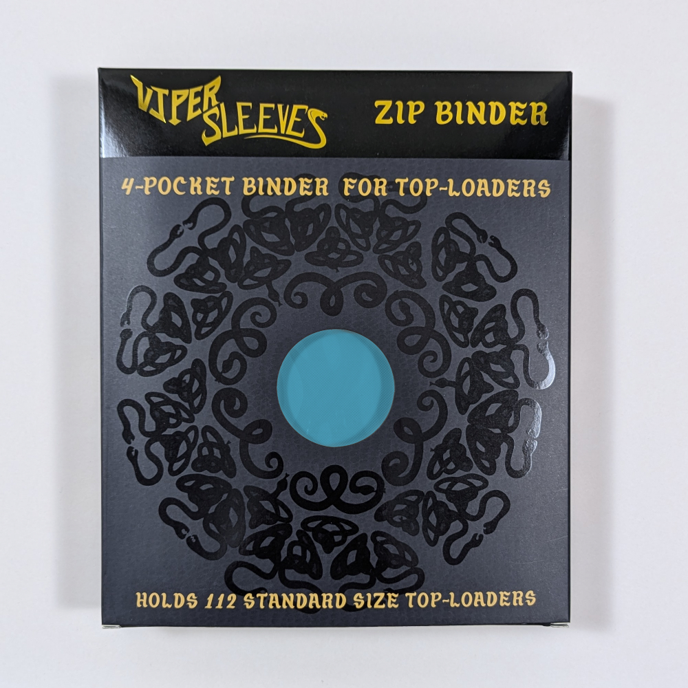 Tidal Teal Viper Toploader Binder – 4-Pocket - Image 6