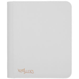 Arctic White Viper Toploader Binder – 4-Pocket