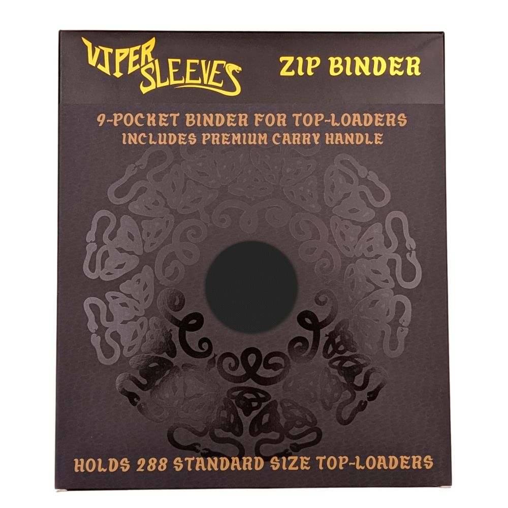 Onyx Black Viper Toploader Binder – 9-Pocket - Image 4
