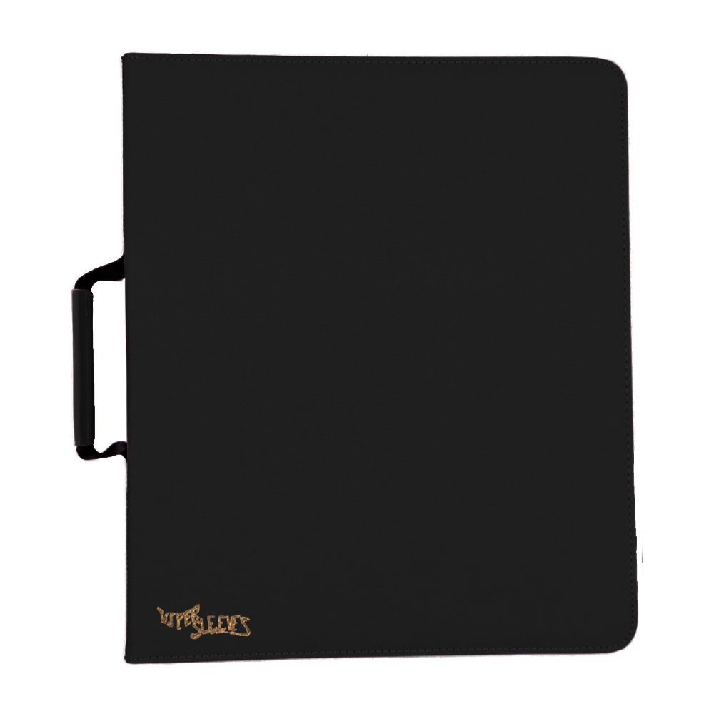 Onyx Black Viper Toploader Binder – 9-Pocket