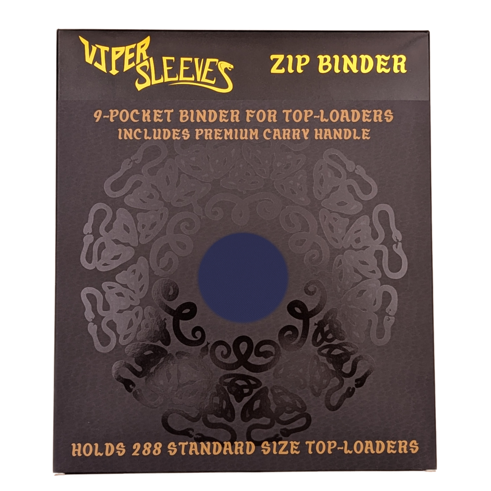 Royal Blue Viper Toploader Binder – 9-Pocket - Image 4