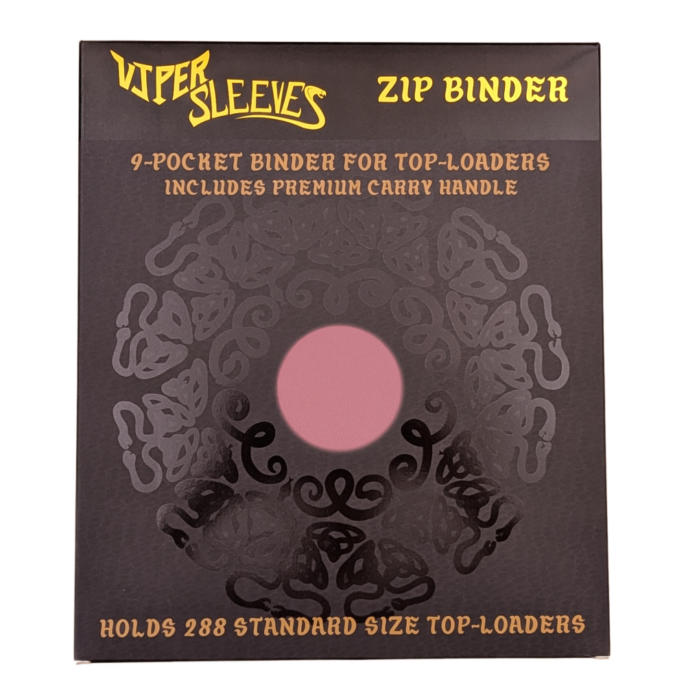Sakura Pink Viper Toploader Binder – 9-Pocket - Image 4