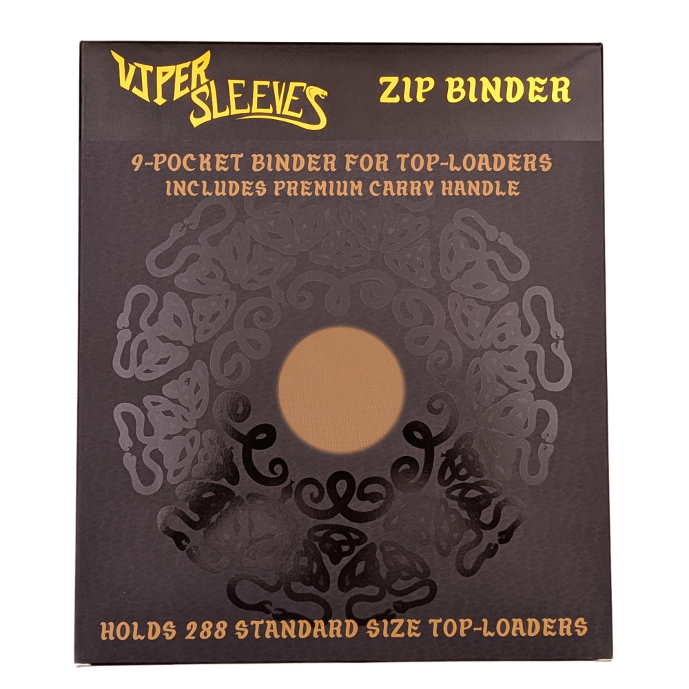 Desert Tan Viper Toploader Binder – 9-Pocket - Image 4